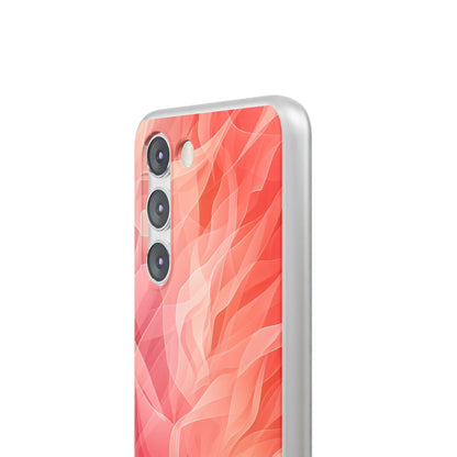 Peach Wave Drift Samsung S23 Case - Soft
