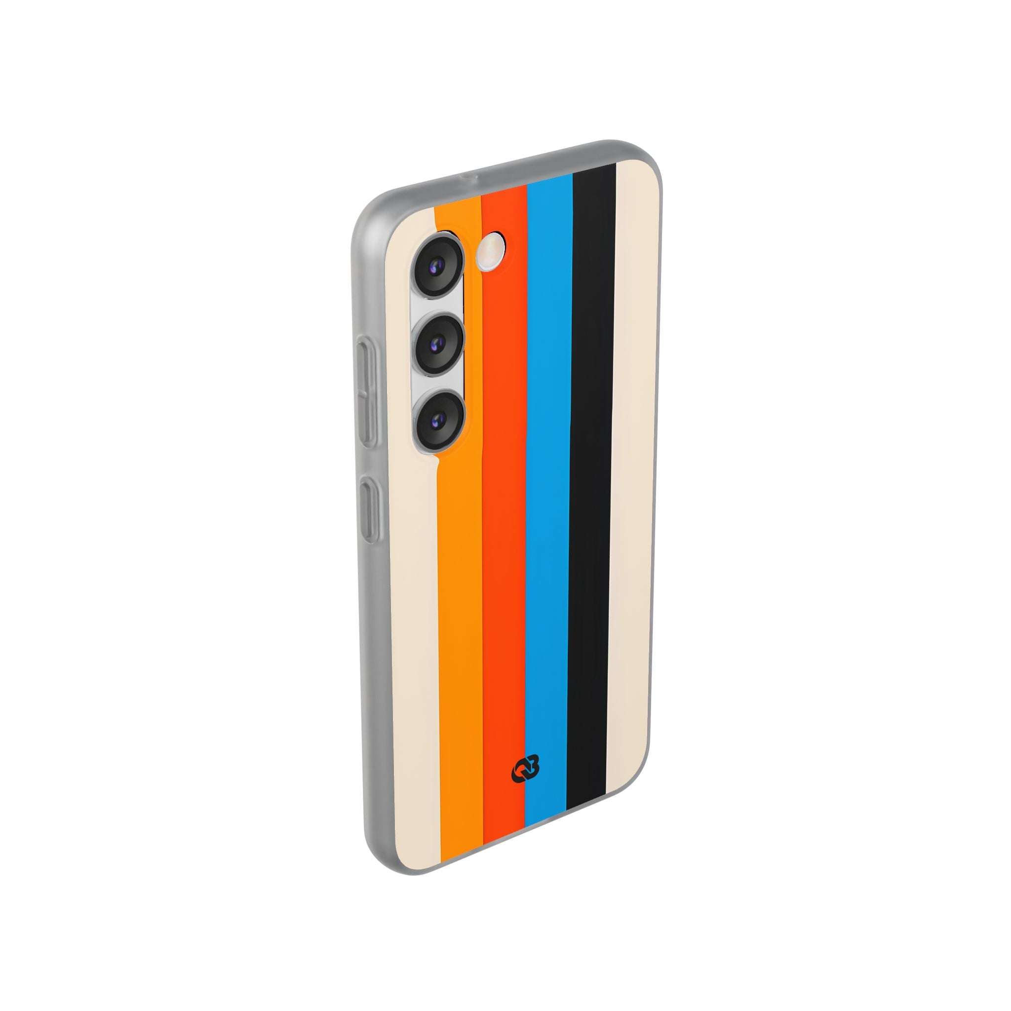 Retro Racing Stripes · Soft Handyhülle für Samsung