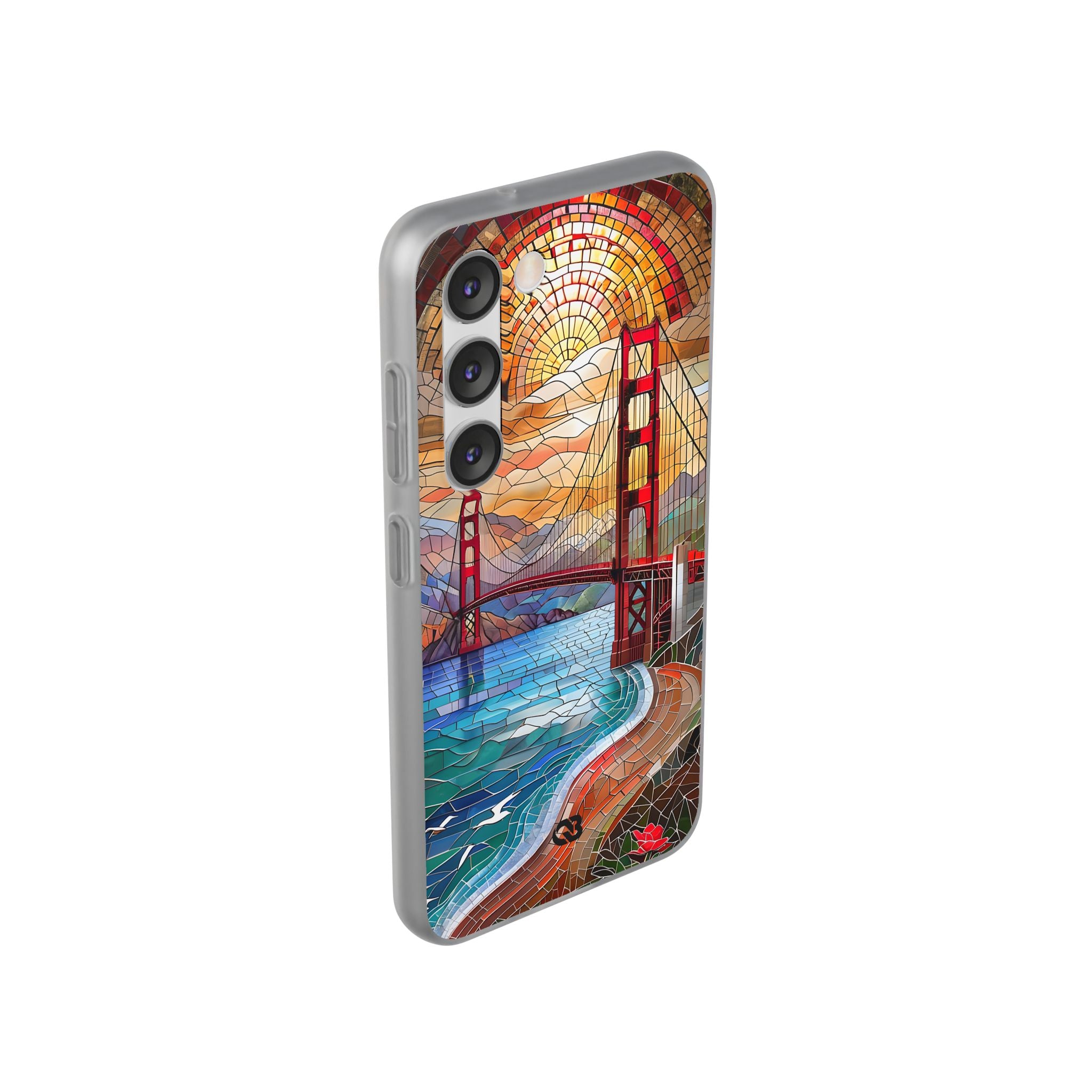 Crimson Arch Coast · Soft Custodia per Samsung