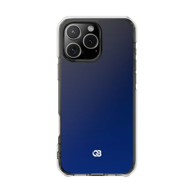 Blue Impact MagSafe Phone Case for iPhone - Midnight Cobalt Fade