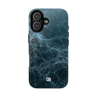 Teal Tough 2.0 Magsafe Phone Case for iPhone - Arctic Neural Mesh