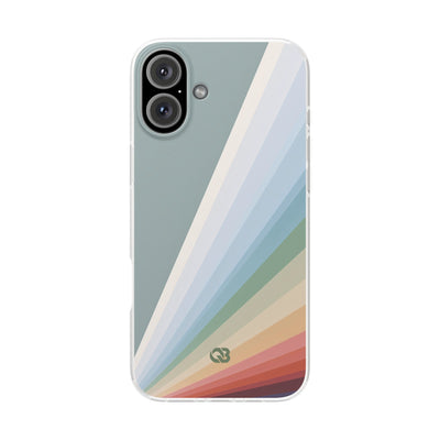 Green Lite Phone Case for iPhone - Sage Prism Beam