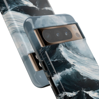 Nordic Swell · Tough Phone Case for Pixel ·  Blue