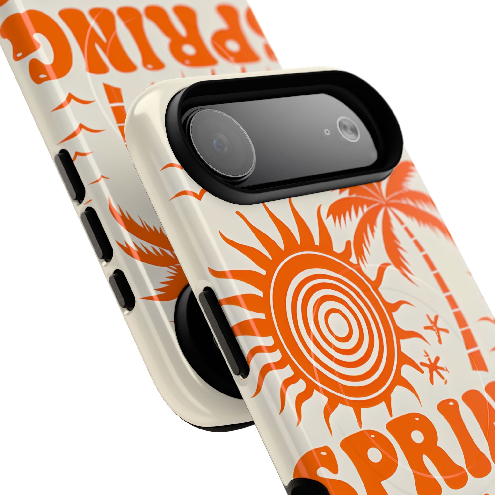 Retro Orange Tide · Tough+ Capa para iPhone · Magsafe