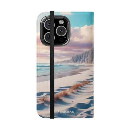 Snowy Footprints - iPhone 16 Pro Case - Wallet