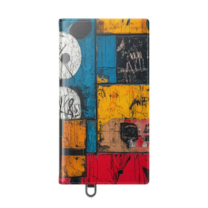 White Orb Graffiti - Samsung S24 Ultra Case - Wallet