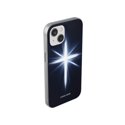 Glowing Crossburst iPhone 14 Case - Soft