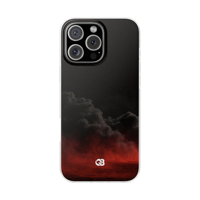 Crimson Fog Void · Lite Phone Case for iPhone ·  Black
