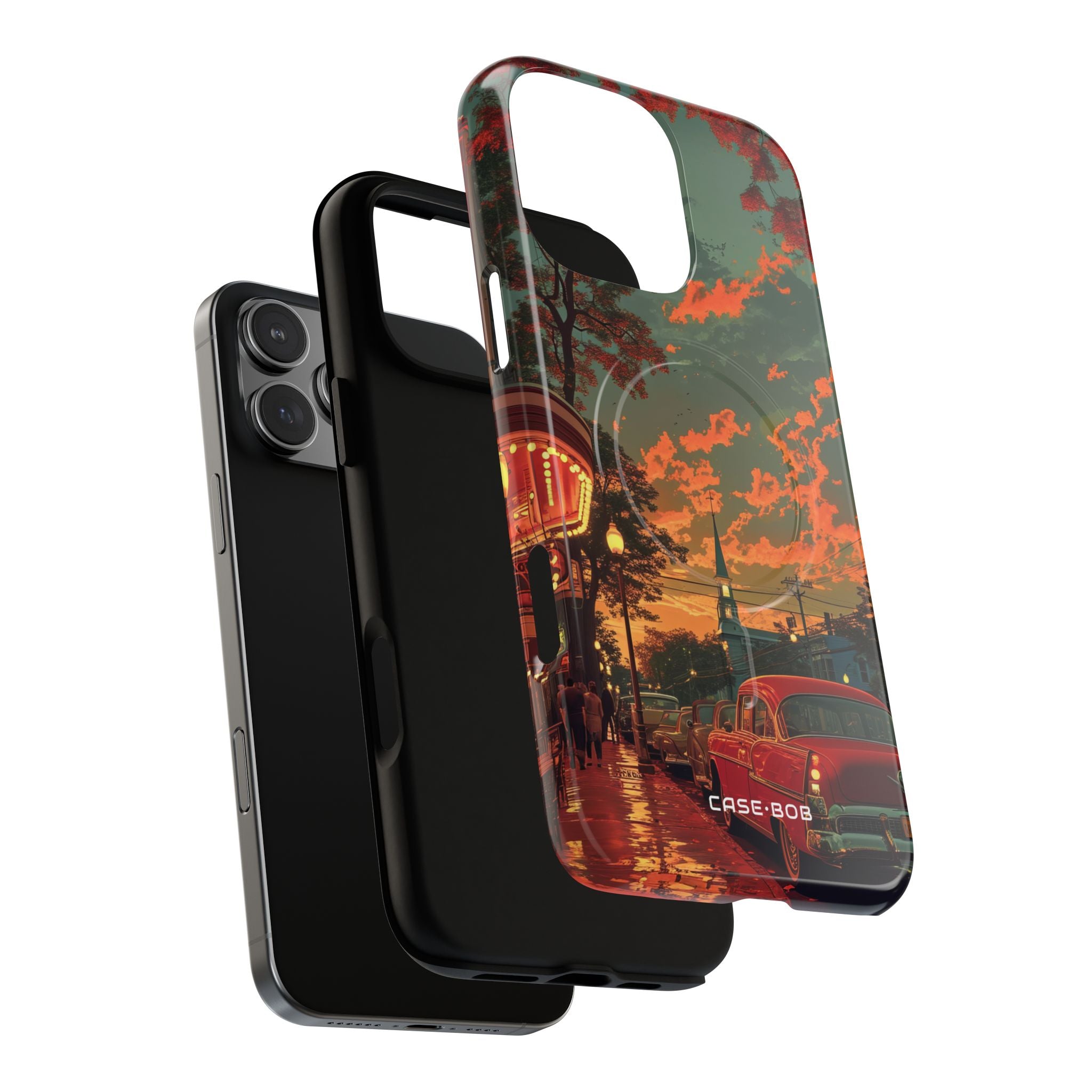 Crimson Classic iPhone 16 Pro Max Case - Tough+