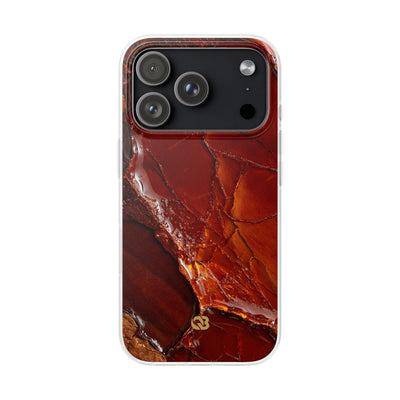 Amber Embrace · Lite Phone Case for iPhone ·  Brown