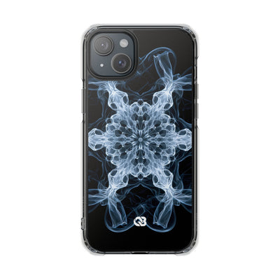 Blue Impact MagSafe Phone Case for iPhone - Glacial Smoke Crown
