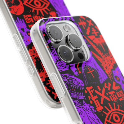 Underground Cyber Glyphs · Lite Phone Case for iPhone ·  Black