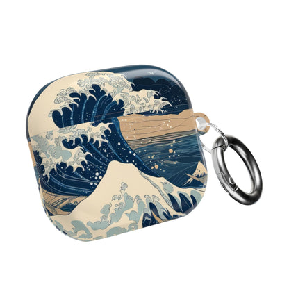 Cresting Navy Wave - AirPods Case