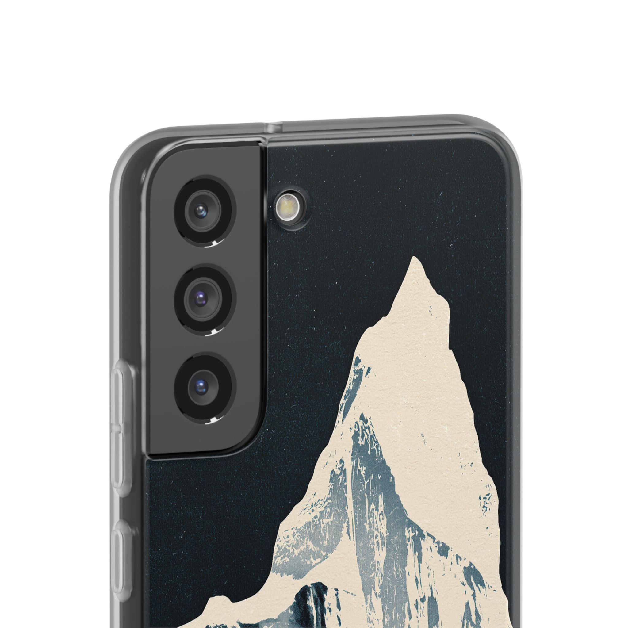 Blue Lite Phone Case for Samsung - Frozen Navy Monolith