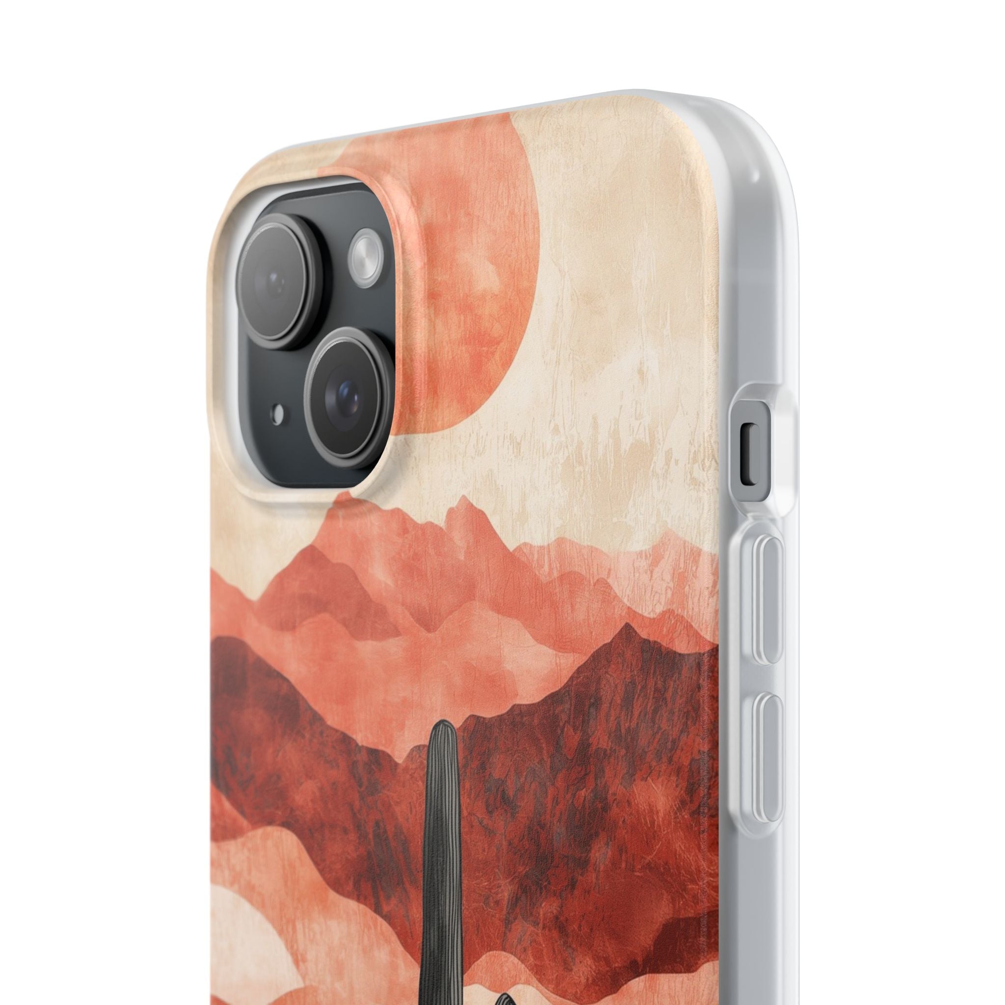 Terracotta Desert Sun · Soft Handyhülle für iPhone