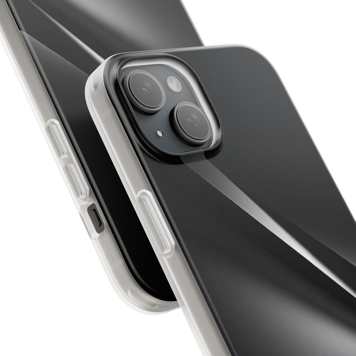 Obsidian Ridge · Lite Phone Case for iPhone ·  Black