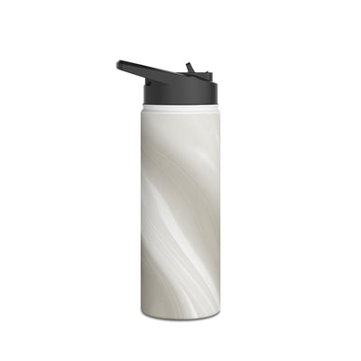 Liquid Enamel Fold · Insulated Water Bottle · White