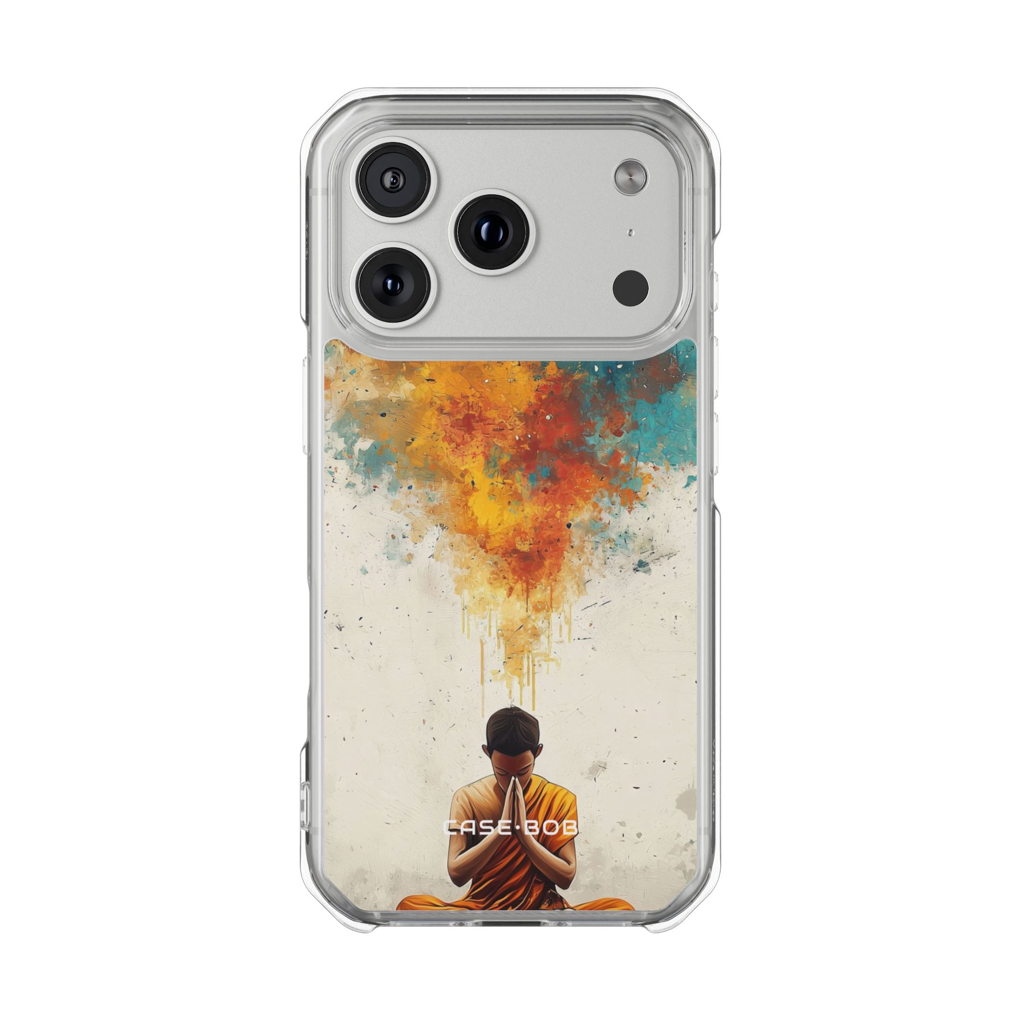 Praying Flame iPhone 17 Pro Case - Impact