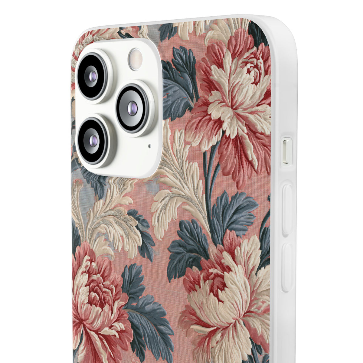 Blush Peony Jacquard · Lite Phone Case for iPhone ·  Pink