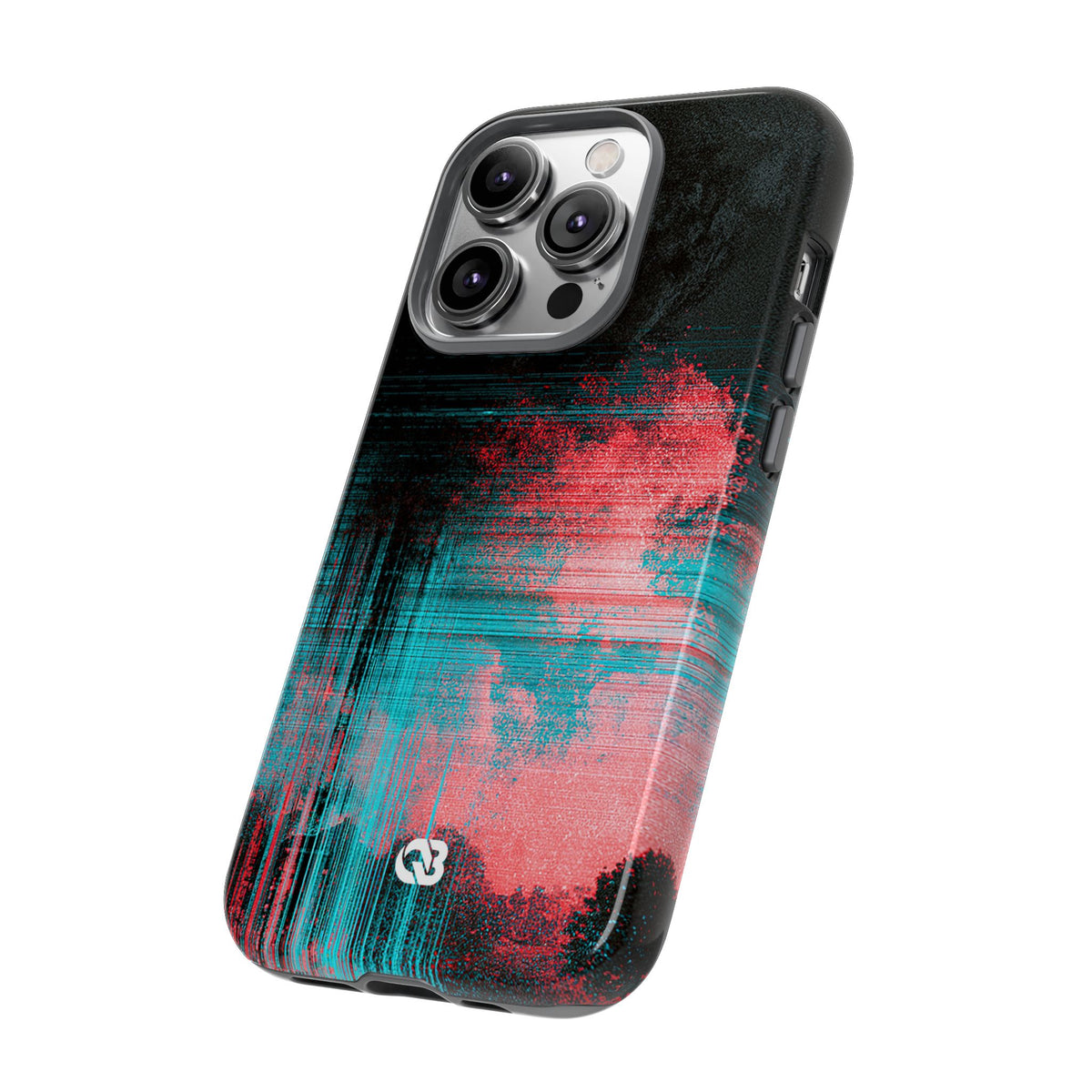 Digital Signal Drift · Tough Phone Case for iPhone · Black
