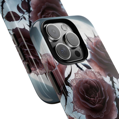 Lunar Lace Petals · Tough Coque de téléphone pour iPhone