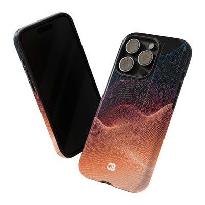 Spectral Elevation · Tough Phone Case for iPhone · Orange