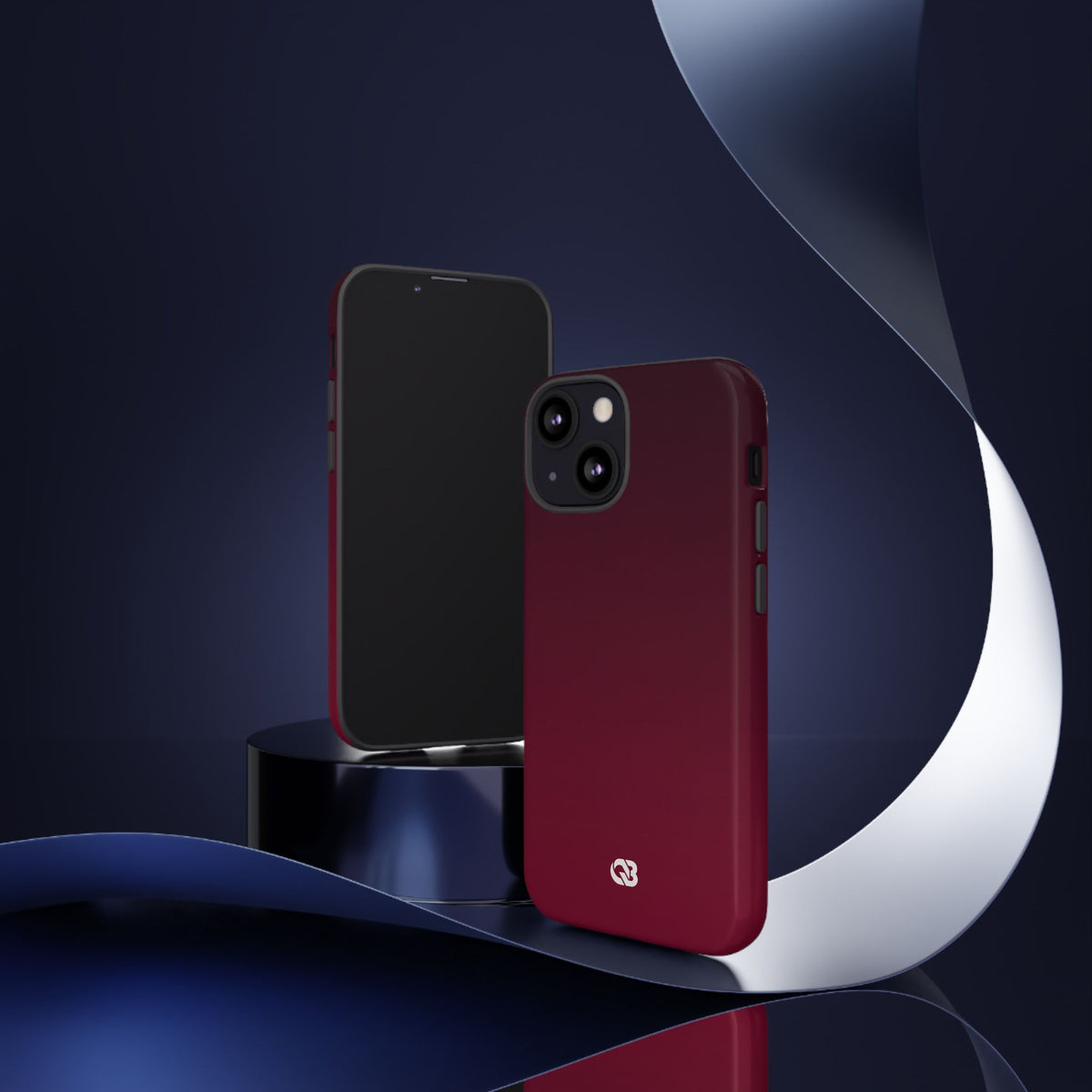 Bordeaux Spectrum · Tough Phone Case for iPhone · Red