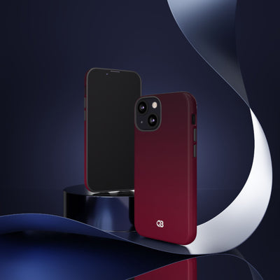 Bordeaux Spectrum · Tough Phone Case for iPhone · Red