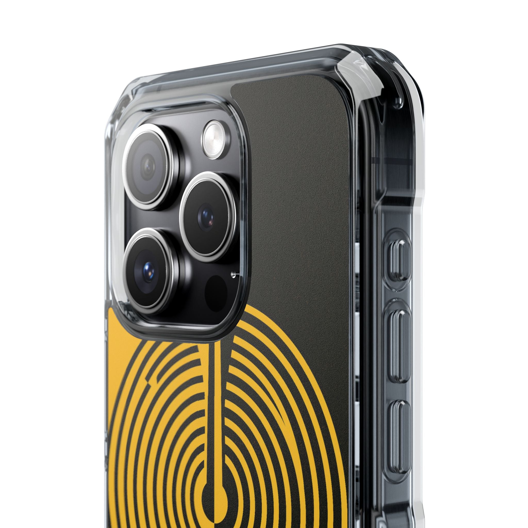 Yellow Impact MagSafe Phone Case for iPhone - Voltage Sector Pulse