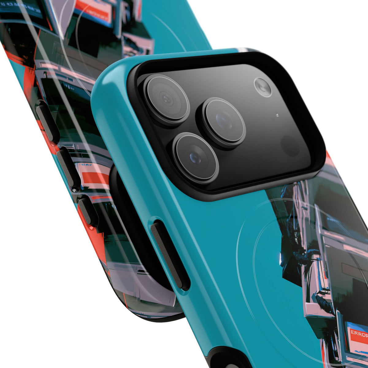 System Error Spire · Tough 2.0 Magnetic Phone Case for iPhone · Teal