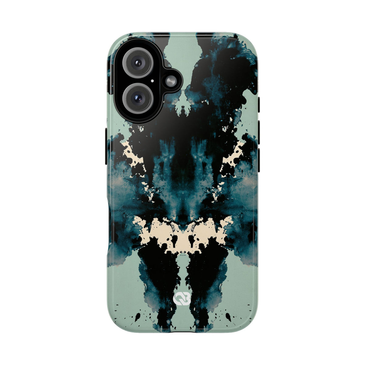Rorschach Ink Void · Tough Phone Case for iPhone · Black
