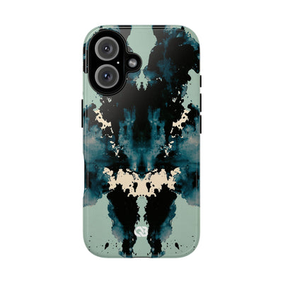 Rorschach Ink Void · Tough Phone Case for iPhone · Black