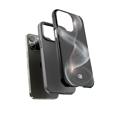 Luminous Vortex · Tough Phone Case for iPhone · Black
