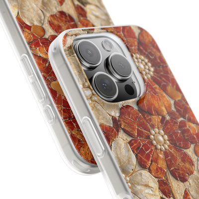 Carnelian Pearl Bloom · Lite Phone Case for iPhone ·  Orange