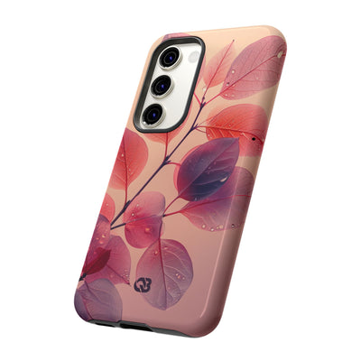 Dewy Magenta Foliage · Tough Phone Case for Samsung