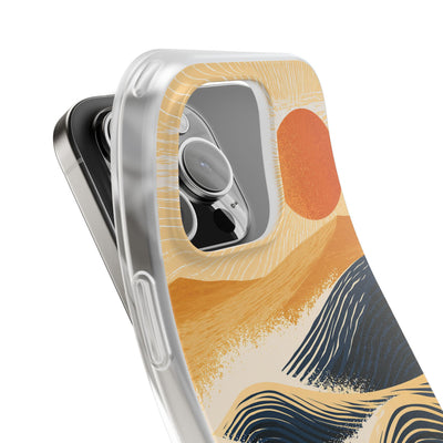 Blue Lite Phone Case for iPhone - Kyoto Cresting Tide