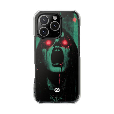Crimson Emerald Scream · Impact Phone Case for iPhone · Magsafe
