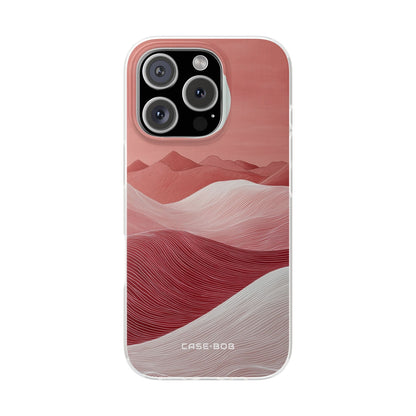 White Orb Dunes iPhone 16 Pro Case - Soft