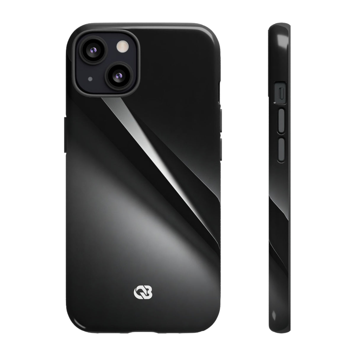 Obsidian Ridge · Tough Phone Case for iPhone · Black
