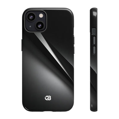 Obsidian Ridge · Tough Phone Case for iPhone · Black
