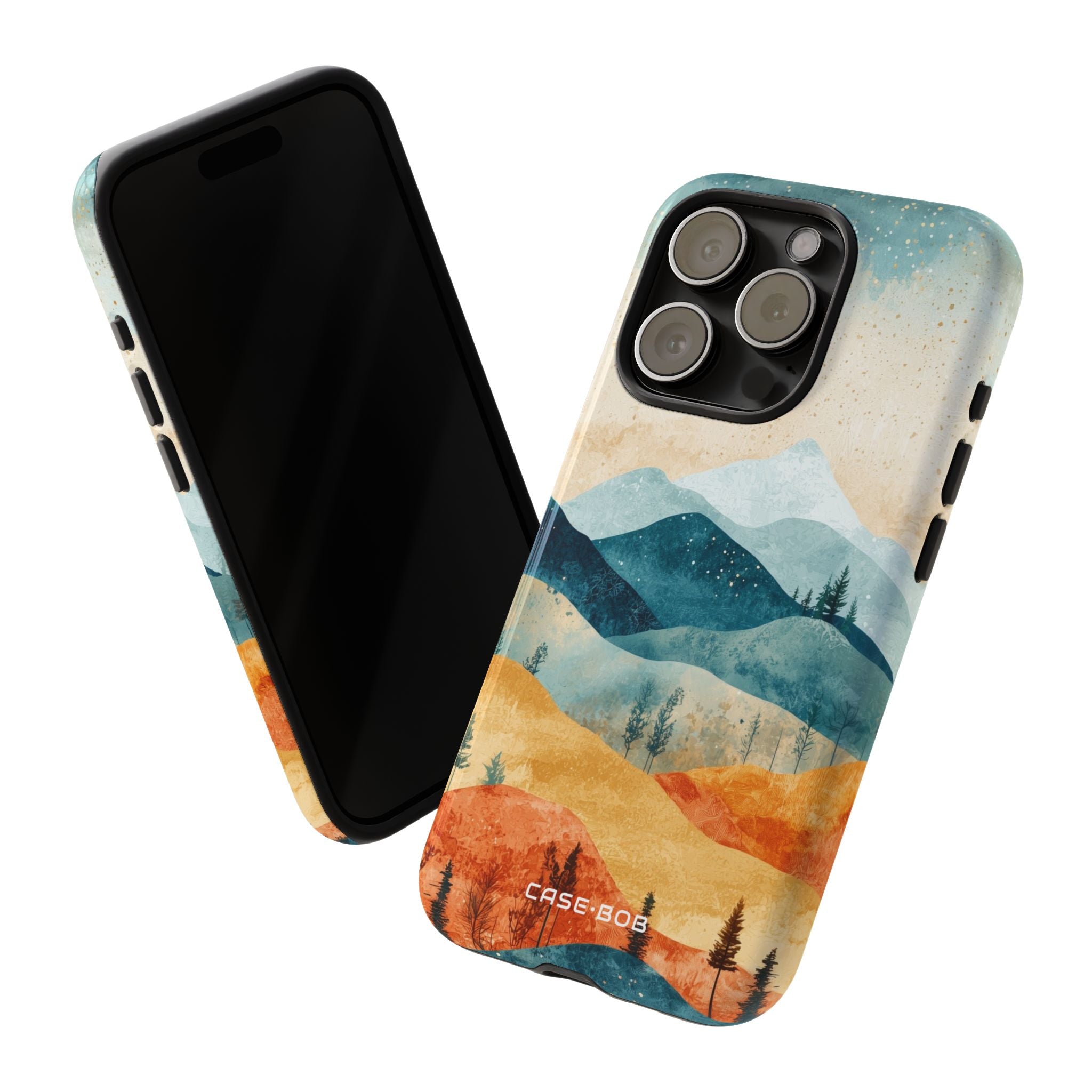 Moonlit Mountains iPhone 15 Pro Case - Tough