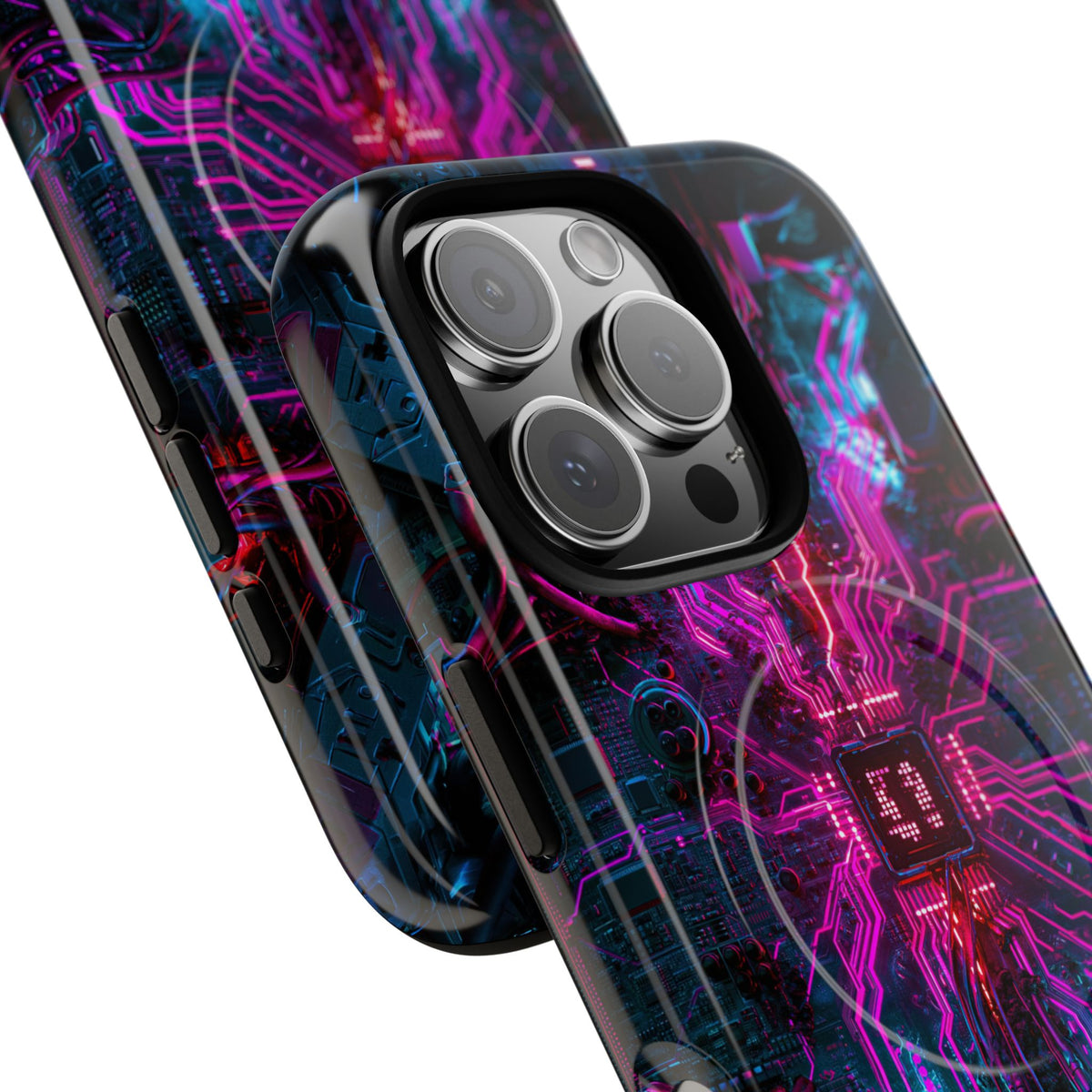 Neural Circuit Core · Tough 2.0 Magnetic Phone Case for iPhone · Black