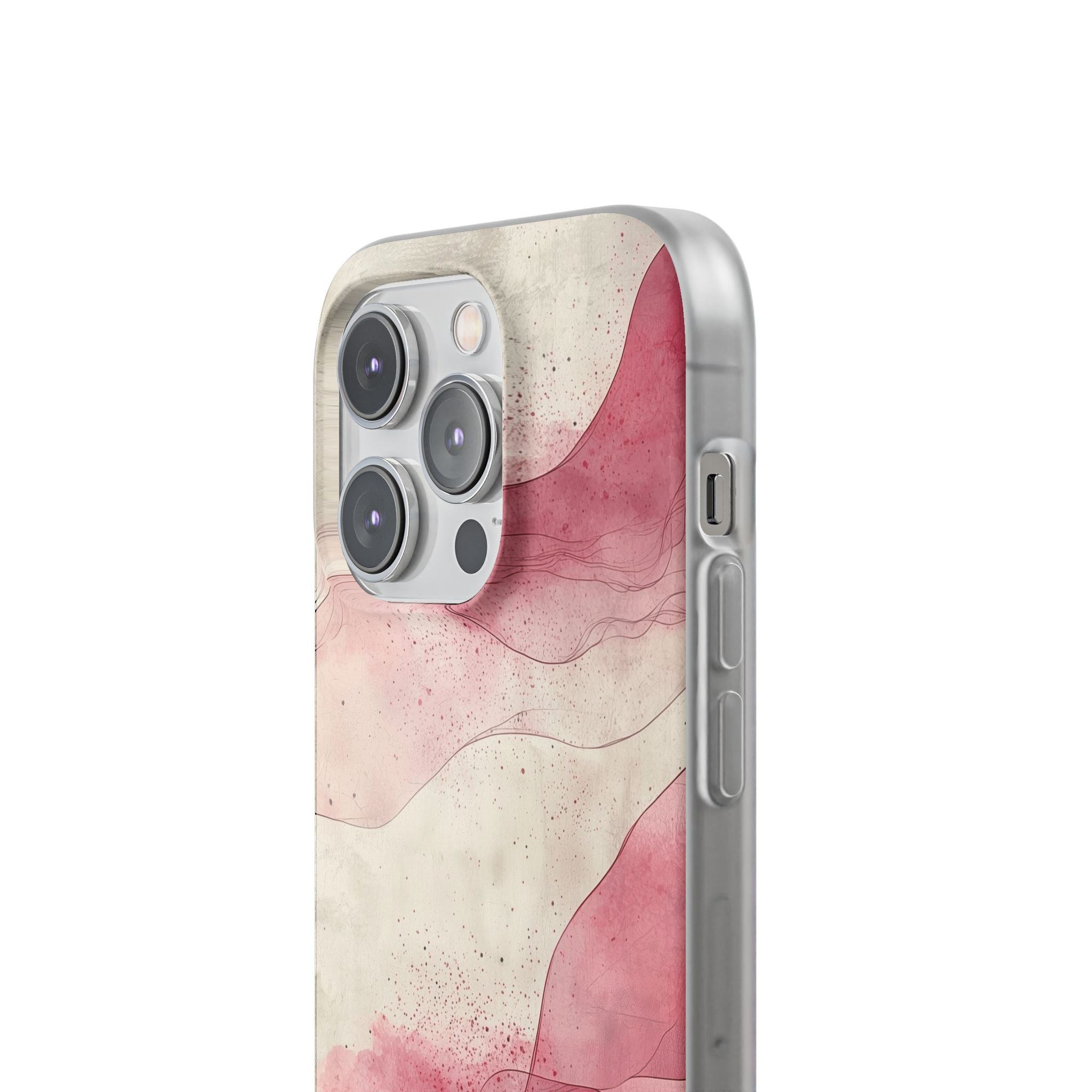 Crimson Waves iPhone 14 Pro Case - Soft