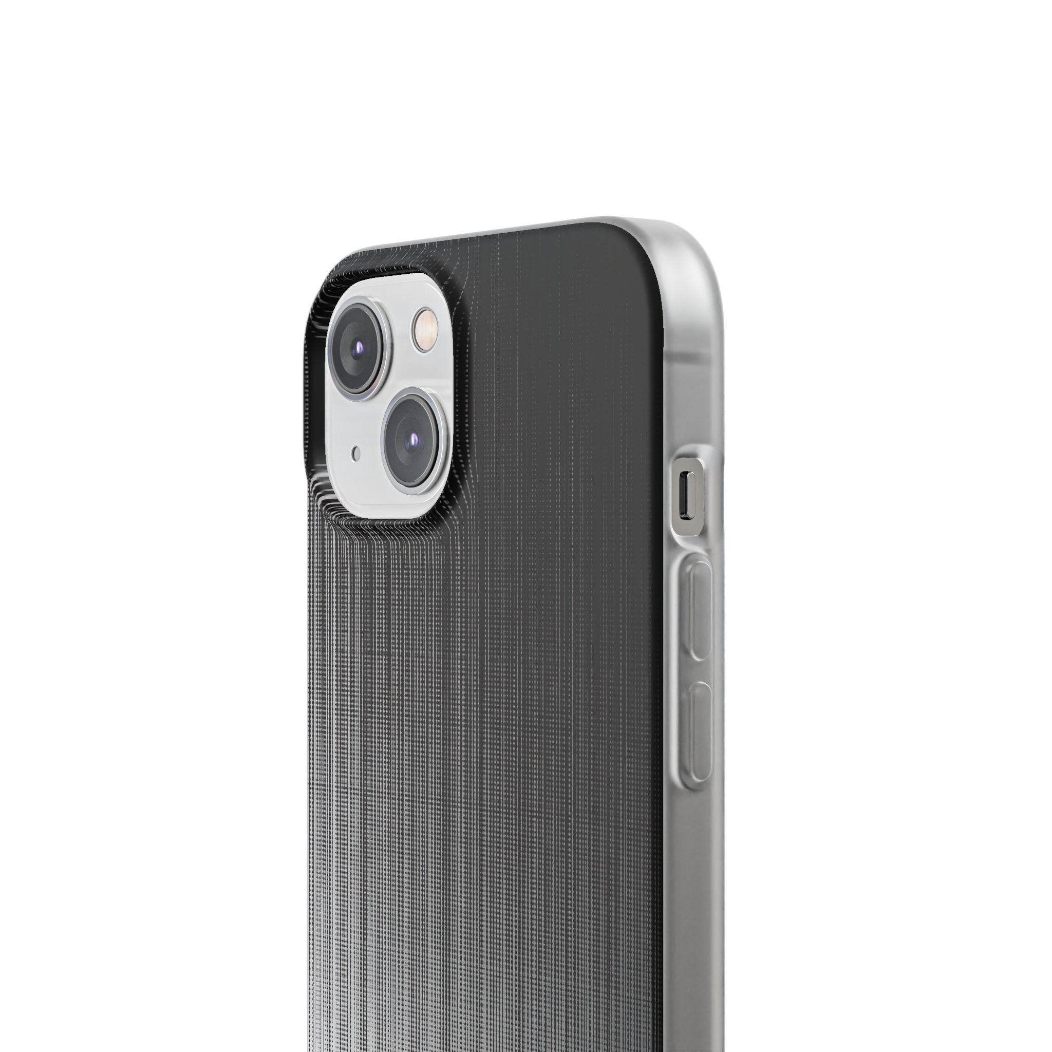 Grey Lite Phone Case for iPhone - Static Vertical Dither