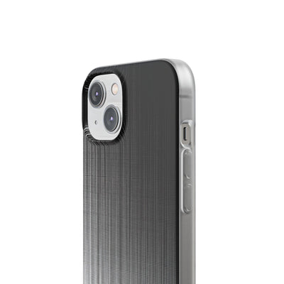 Grey Lite Phone Case for iPhone - Static Vertical Dither