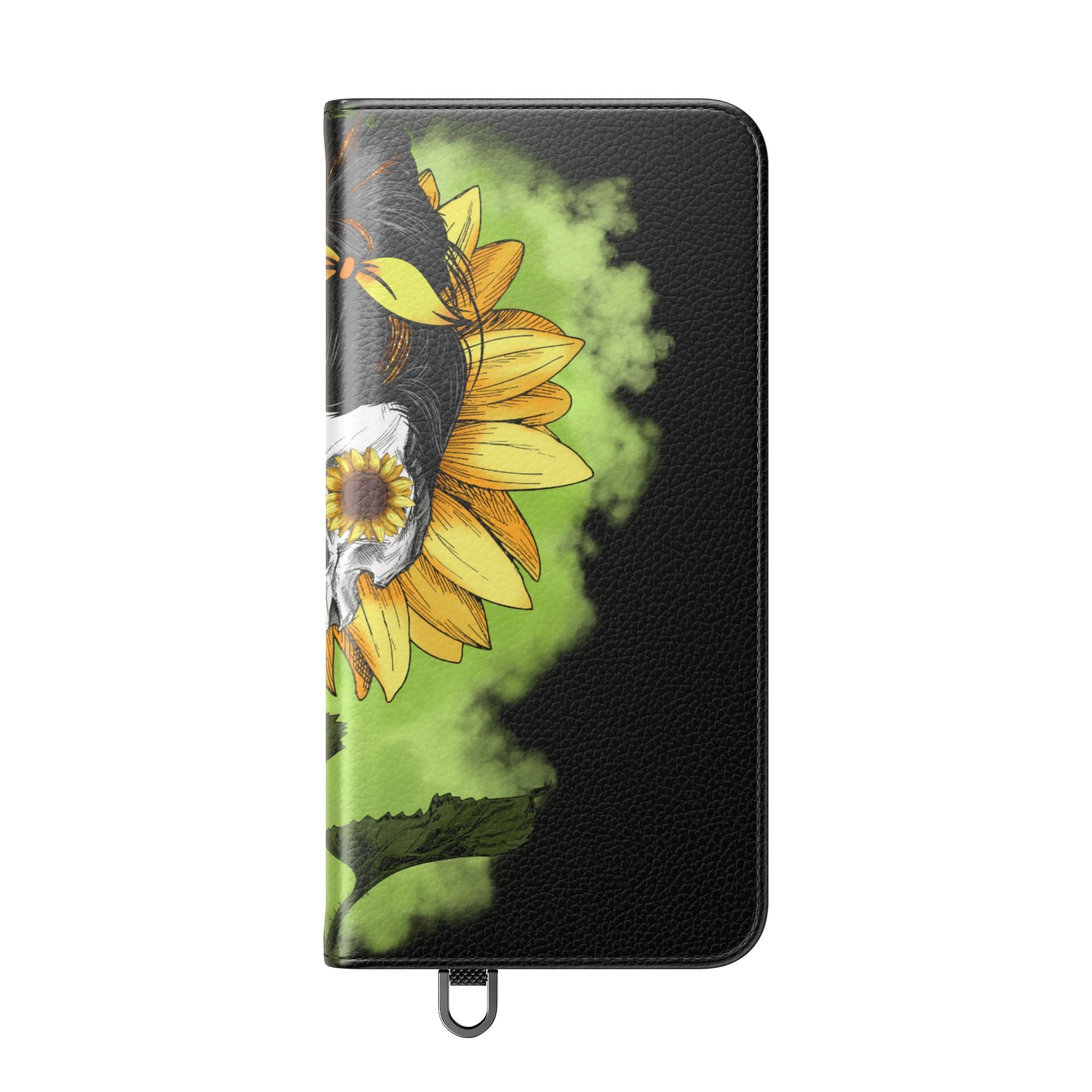 Skull Sunflower - Samsung S25+ Case - Portemonnee