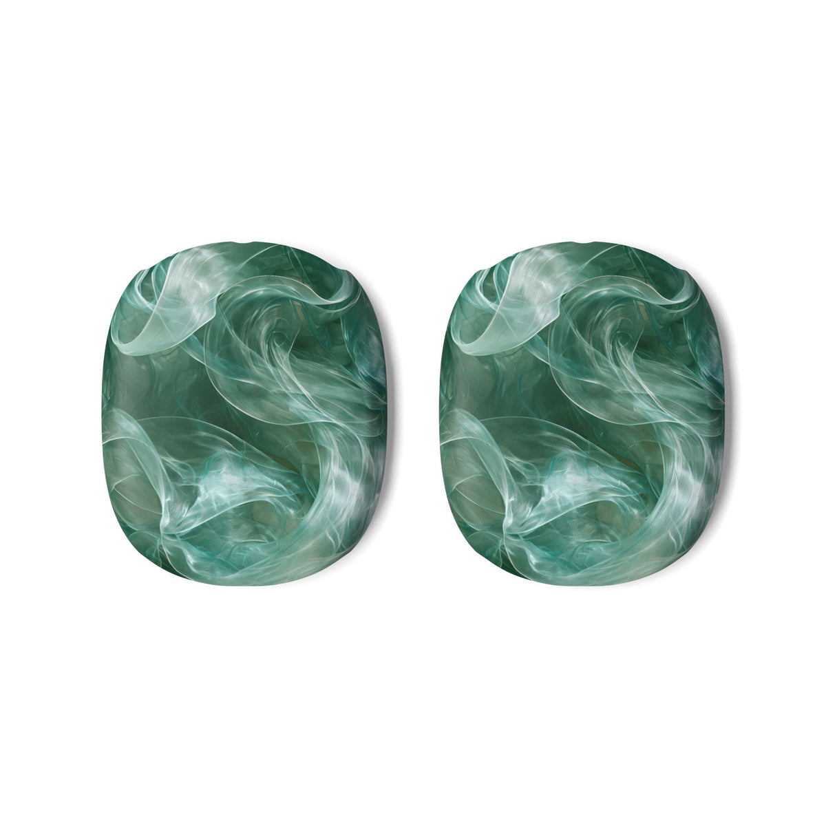 Translucent Aqua Flow · Hard Case for AirPods Max · Teal
