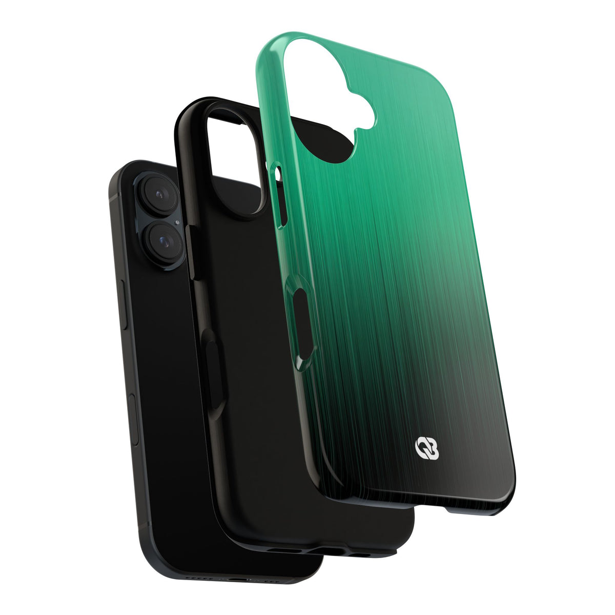Emerald Cascade · Tough Phone Case for iPhone · Green