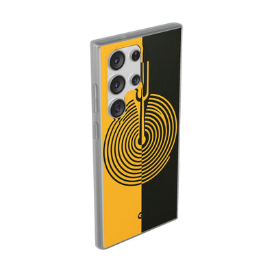 Yellow Lite Phone Case for Samsung - Voltage Sector Pulse