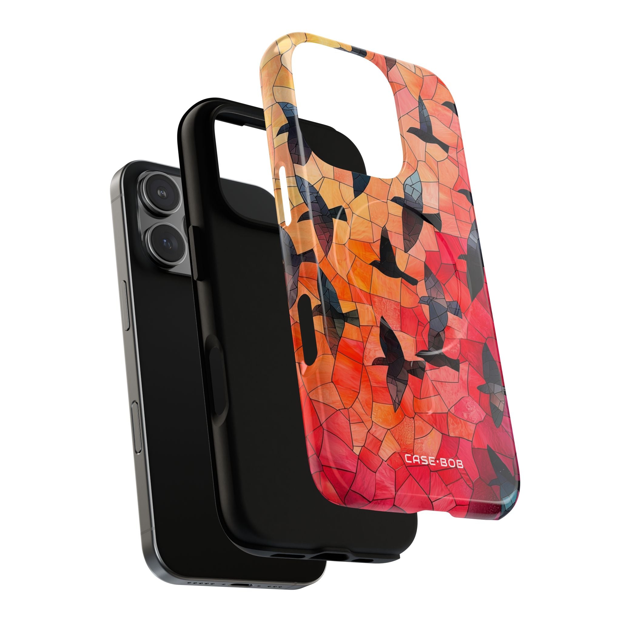 Blackbird Glow iPhone 16 Pro Skal - Tough+